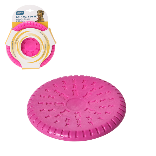 Hračka pro psa létající disk 23.5 cm opak=6ks*9561