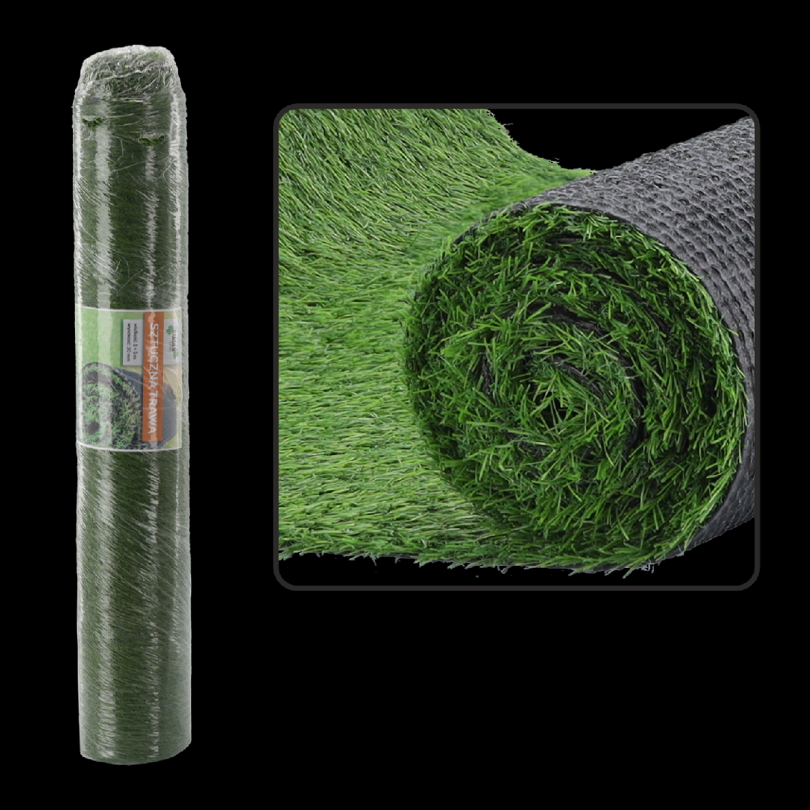 UMĚLÝ TRÁVNÍK 1 M X 5 M VÝŠKA 30 MM *1205