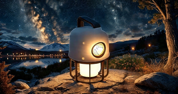 Lampa Kempingová Akumulátorová LED