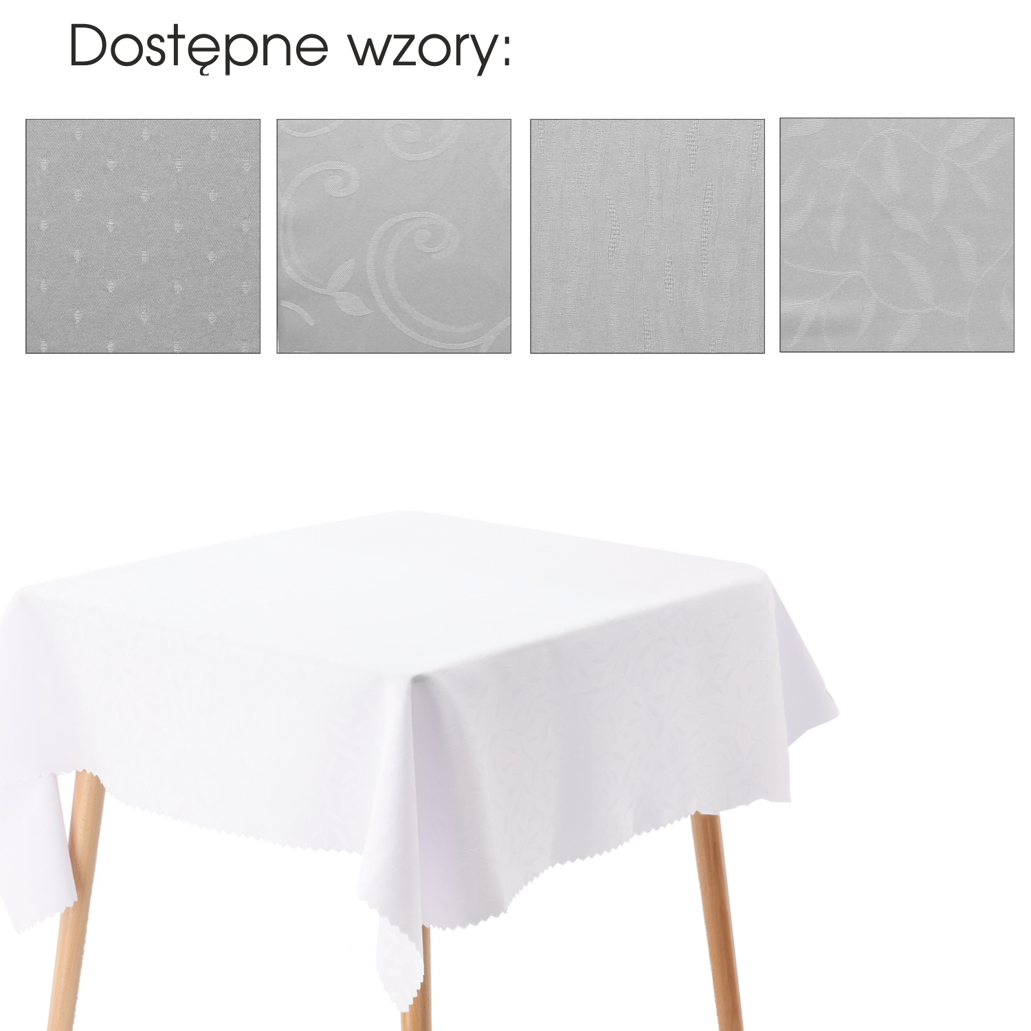 UBROUS BÍLÝ 140*220 CM BAL. 1 KS *4938