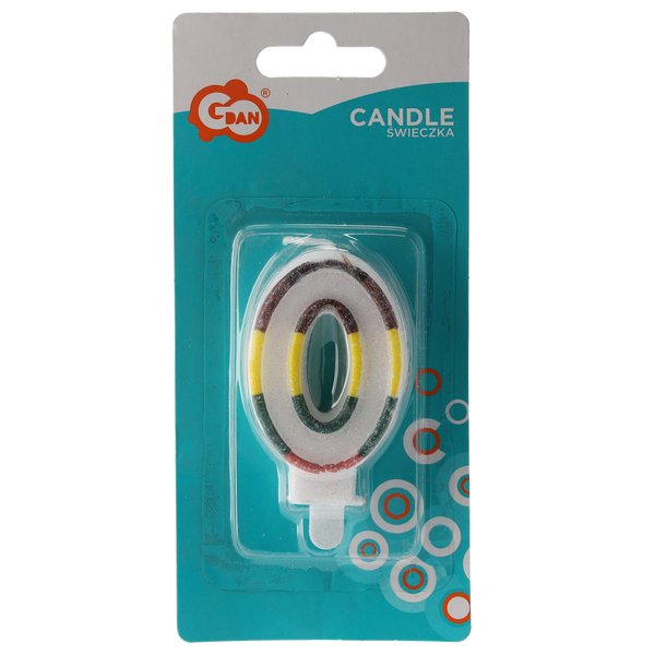 SVÍČKA "0" ČÍSLICE