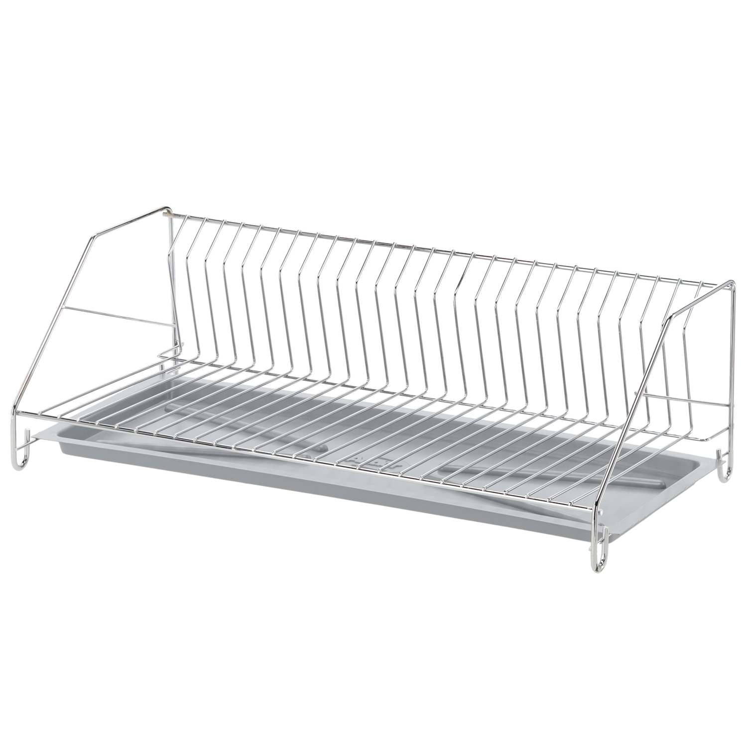 Odkapávač na talíře 1 úroveň, 50 cm, chrom, *0204