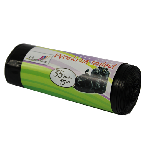 EXTRA SILNÉ ODPAĎÁKY 35L A'15 ČERNÉ *6843