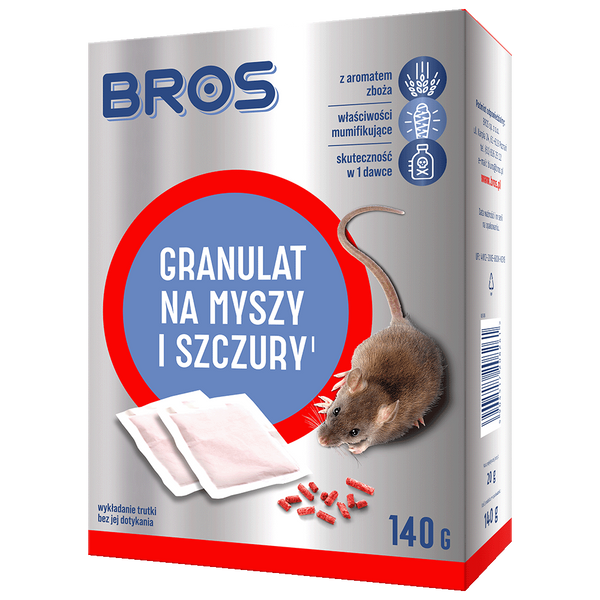 GRANULE NA MYŠI A KRYSY 140G*8261