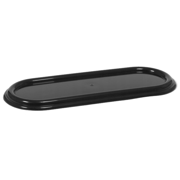 Hřbitovní svíčka oválná 44 cm černá *5037