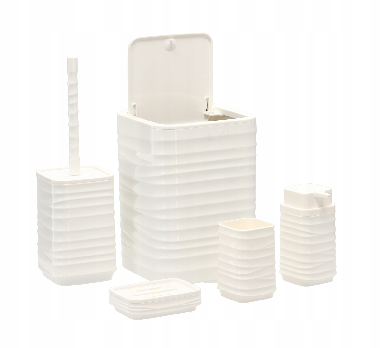 KOUPELNOVÁ SADR KULATÁ 5 ELEM. BÍLÁ *4403