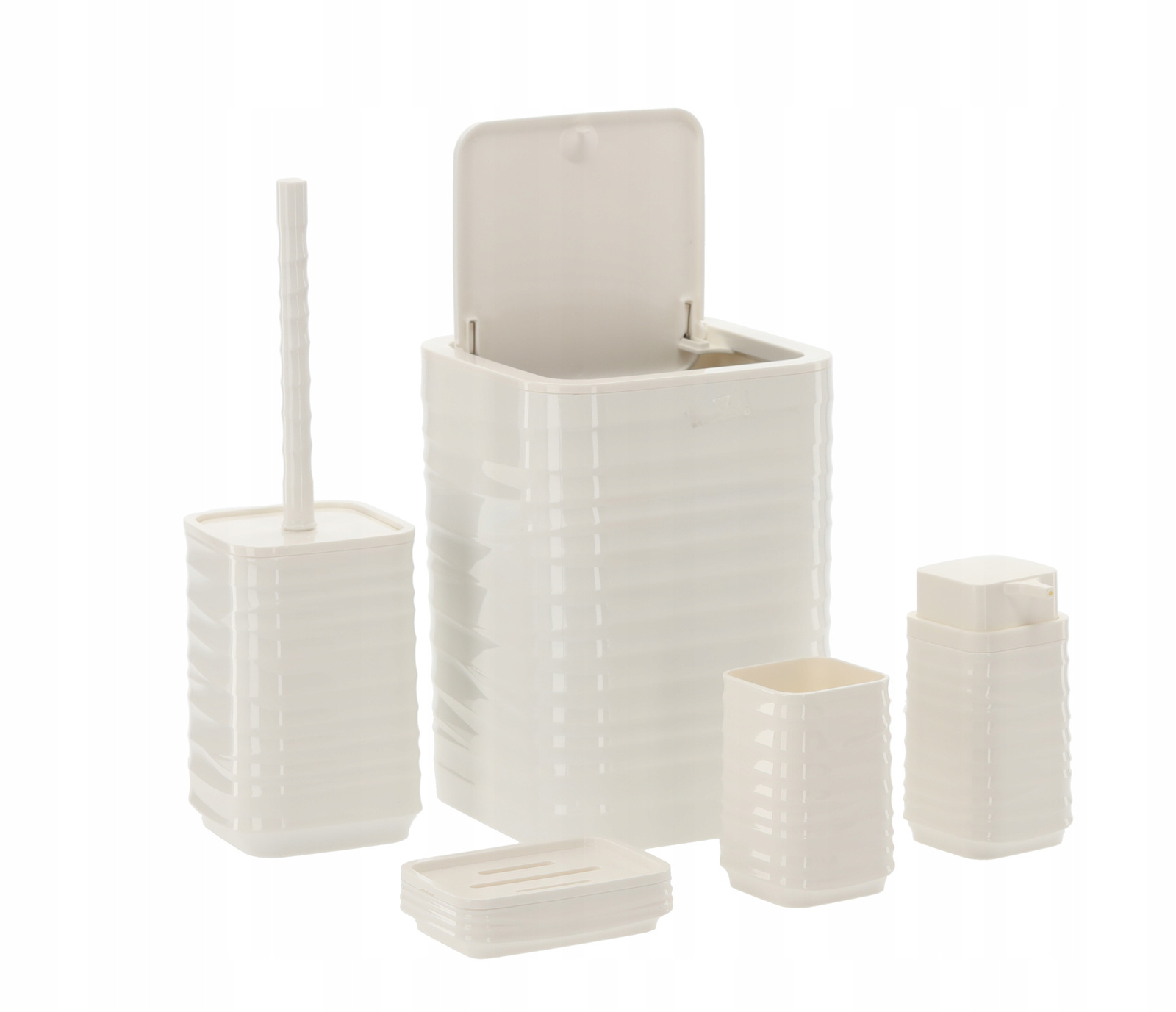 KOUPELNOVÁ SADR KULATÁ 5 ELEM. BÍLÁ *4403