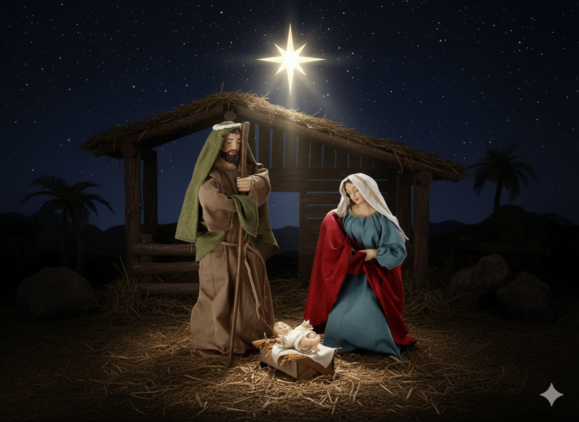 Sada 3 figur - Svatá rodina do 90 cm