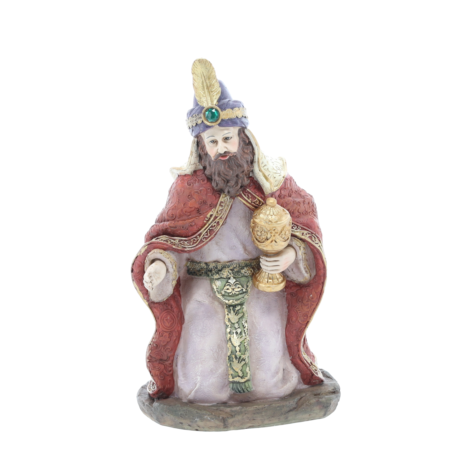 Sada 12 vánočních figurek do 32 cm polyresin *2485