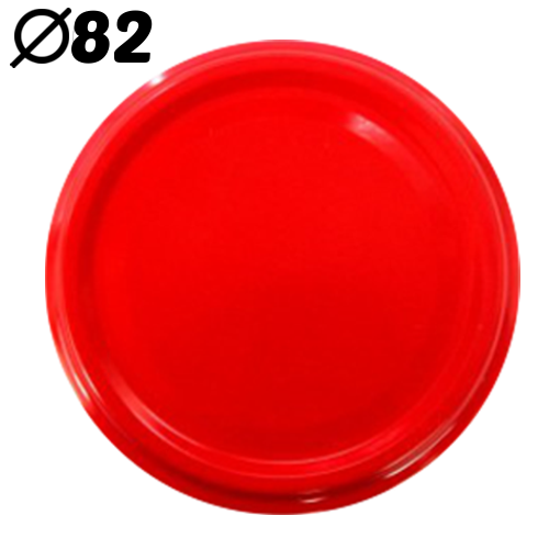 Víčka FI 82 6Z červená karton 660ks