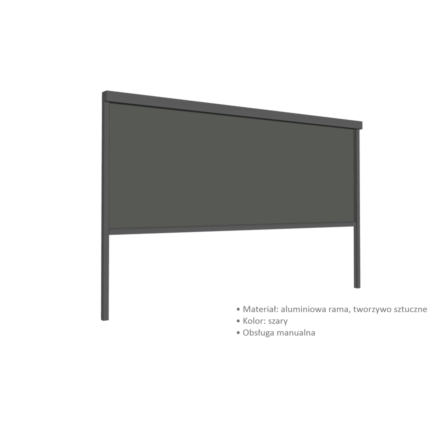 ROLETA ZIP DO HLINÍKOVÉ PERGOLY 4 M