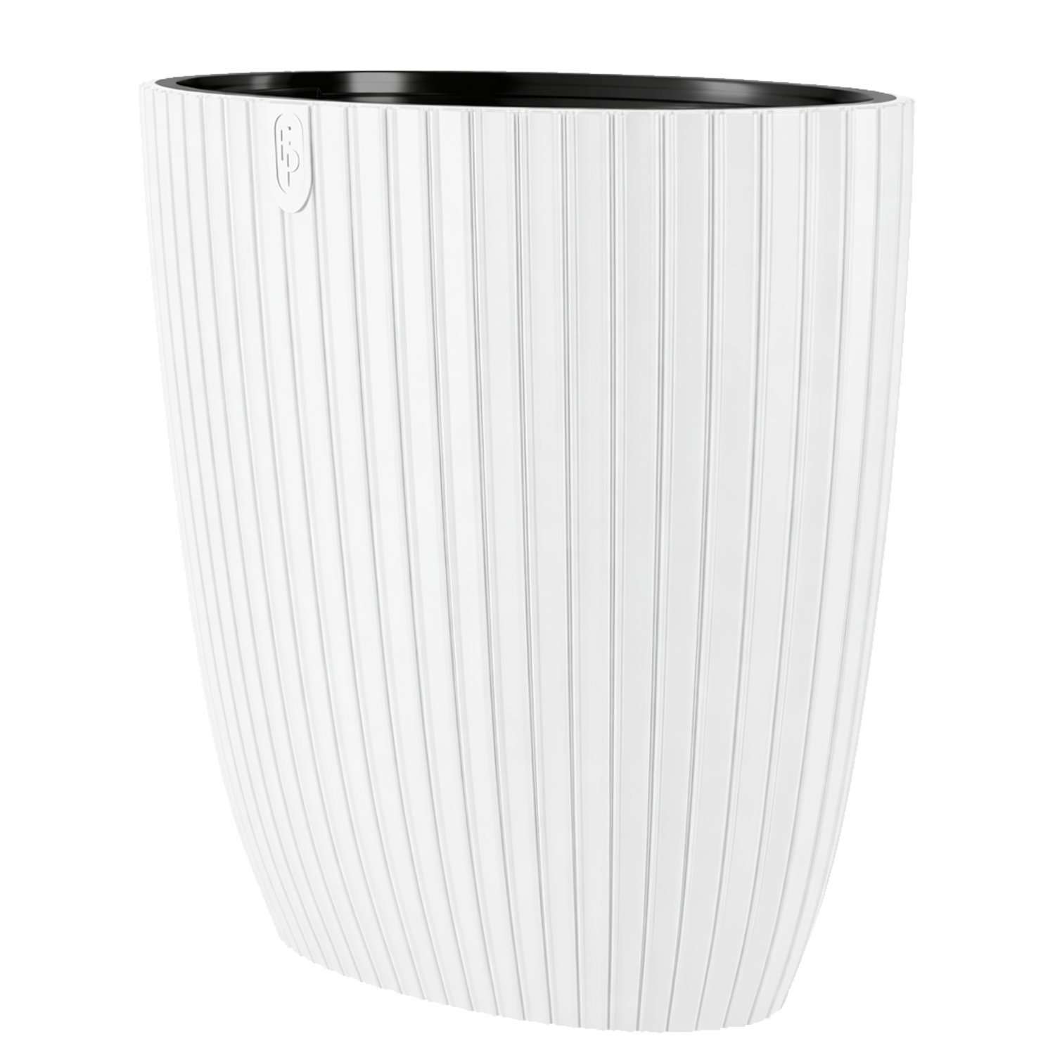 Květináč MIKA Elipsa 600mm bílý