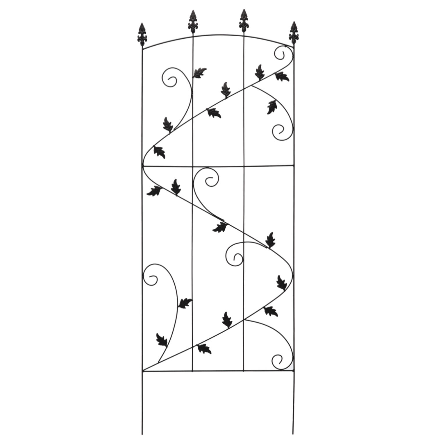 Mřížka / Podpora pro rostliny 60 x 167 cm černá *1930