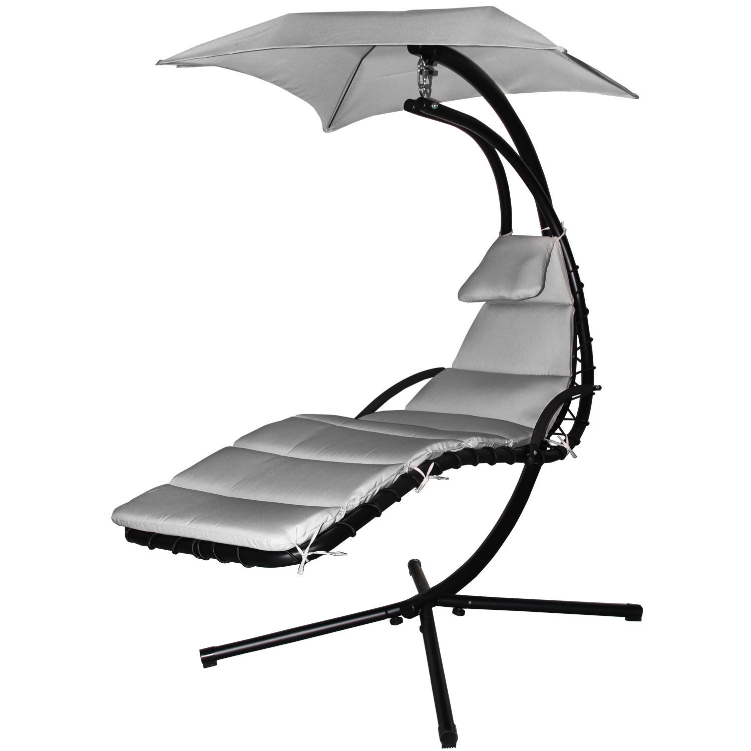 Zahradní houpačka šedá