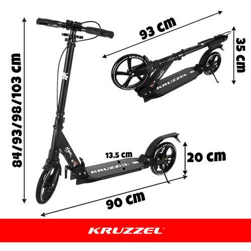 Koloběžka Kruzzel Hyperion B 26142