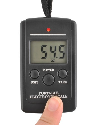 LED váha na zavazadla - 40 kg