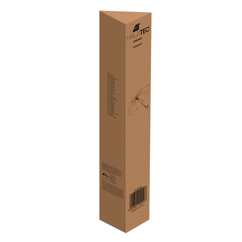 Průhledný bílý deštník