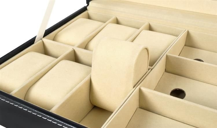 Organizér na hodinky a brýle černý