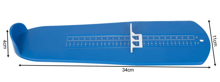 Měřicí páska na nohy - 0-31 cm