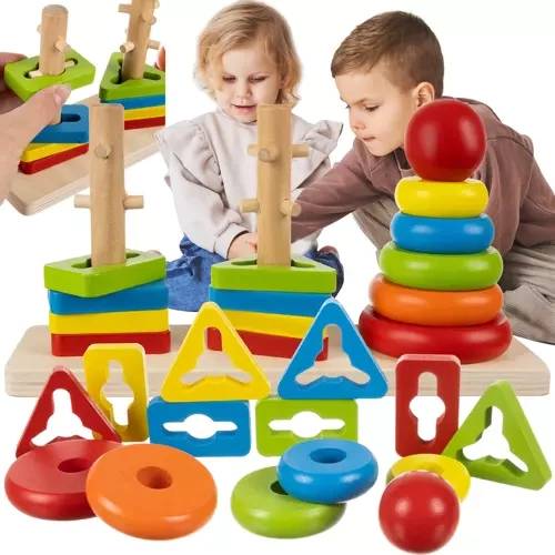 Sorter - dřevěné puzzle Kruzzel 19870