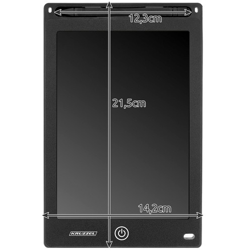 KRUZZEL 22454 8,5" černý kreslicí tablet