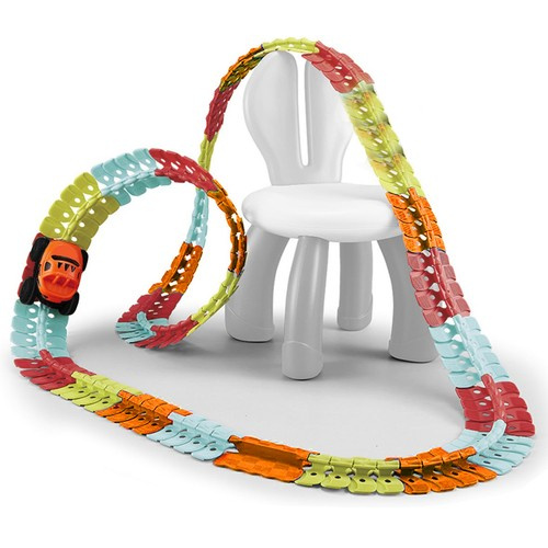 Závodní dráha - 193 dílků + auto 22461