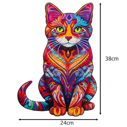 Dřevěné puzzle - Kruzzel puzzle 22878