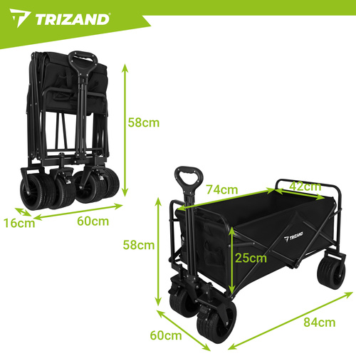 Skládací přepravní vozík Gardlov 23084