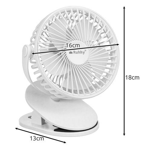 Bezdrátový ventilátor bílý Ruhhy 25566