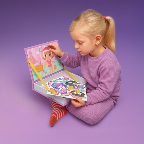 Magnetické puzzle - módní 26654