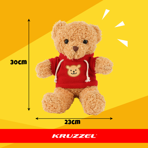 Plyšový medvídek 30cm Kruzzel 26760