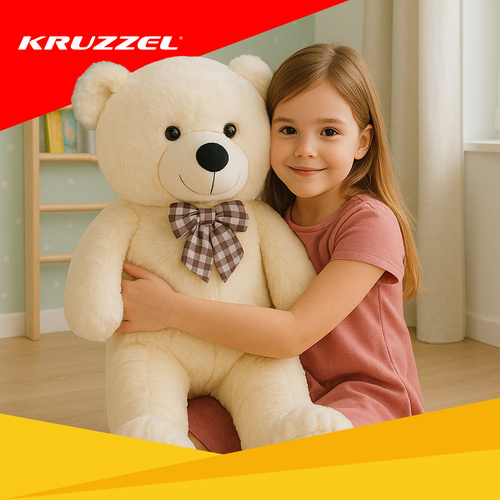 Plyšový medvídek 100cm Kruzzel 26099
