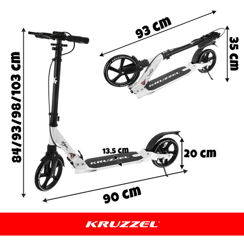 Koloběžka Kruzzel Hyperion W 26141