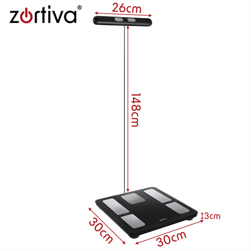 Analytická koupelnová váha Zortiva 26893