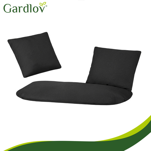 Dvojitý houpací polštář Gardlov - černý