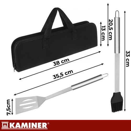 Sada grilovacího náčiní - 6 ks Kaminer 27178