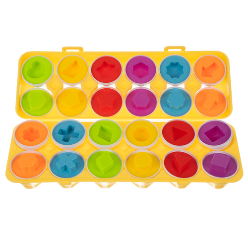 Puzzle - sada 12 vajíček, 26653