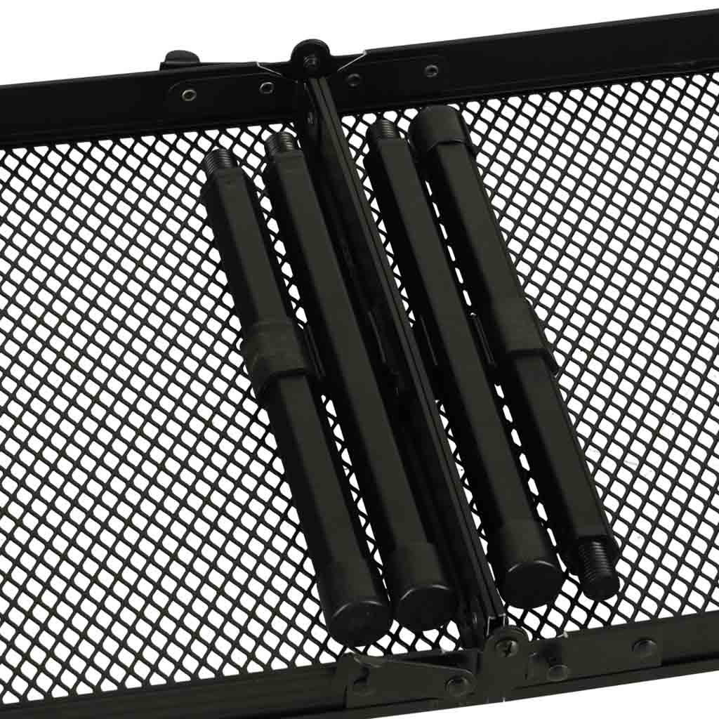 LUARO turistický stůl kempingový cateringový skládací stůl 80 x 40 x 66 x 37 cm