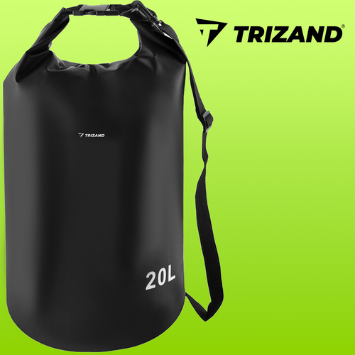 Voděodolný vak 20L černý 23566
