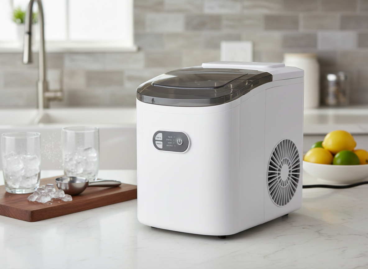 VÝROBNÍK LEDU BÍLÝ