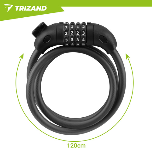 Zámek na kolo Trizand 120 cm