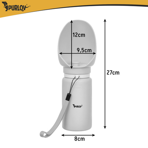 Láhev pro psy 550ml Purlov 27234