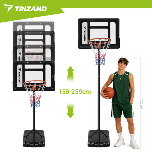 Basketbalový koš Trizand 259 cm