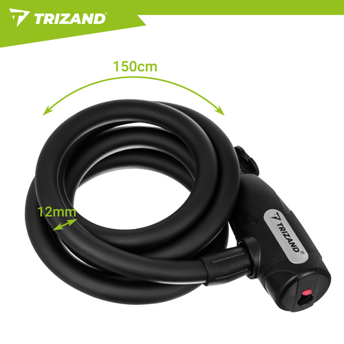 Zámek na kolo Trizand 150 cm