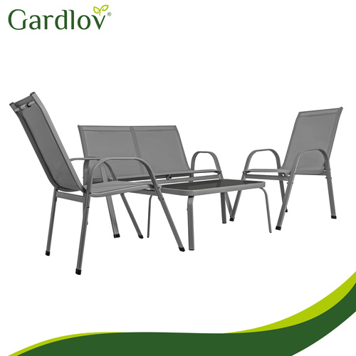 Balkonový nábytek - šedý Gardlov