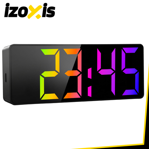 Budík - Izoxis barevné LED hodiny