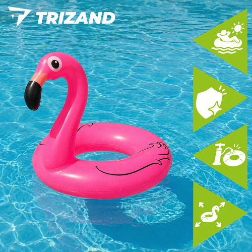 Nafukovací kruh - plameňák 102 cm Trizand