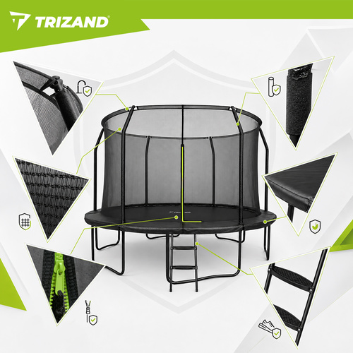Trampolína 366 cm HQ Trizand