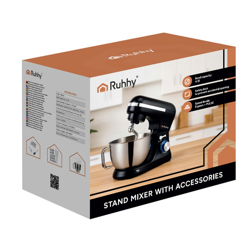 Planetární kuchyňský robot Ruhhy 1700W
