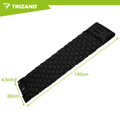 Samonafukovací matrace Trizand pro jednolůžko